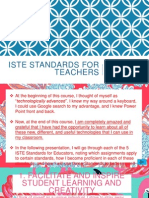 Iste Standards For Teachers Final