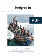 La Inmigración, en El Mundo y en España