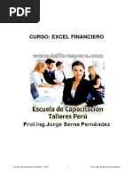 Libro de Excel Financiero