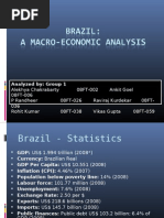 Macro-Economic Study Brazil