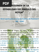 Estabilidad Del Ángulo Del Rotor