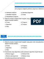 Soal Latihan Logika Algoritma Bsi