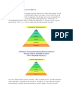 Domain Kognitif Taksonomi Bloom