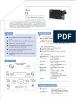 FRM220-E1/T1: Stand-Alone E1/T1 To Fiber Media Converter