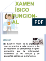 Examen Fisico Funcional