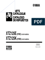 Catalogo Despiece Yamaha Xtz125 5YMC - & - 5YMD - 2007