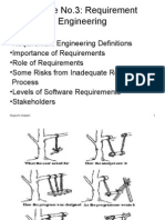 Lecture No.3: Requirement Engineering: Objectives