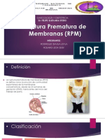 RPM + Parto Pretermino