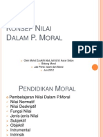 Konsep Nilai Dalam Pendidikan Moral