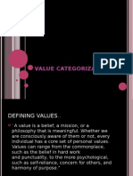 Values Categorisation