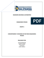 Convertidores de Par para Maquinaria Pesada Final