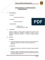 Plan de Auditoría Ambiental A Una Empresa