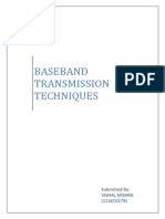 111ec0179 - Vishal Mishra - Baseband Transmission Techniques