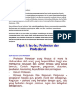 Konsep Profesion Dan Profesionalisme