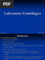 Laboratory Centrifuges: T.Elsarnagawy