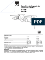 Furadeira Maquita 8419B - 8422B