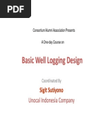 Basic-well-logging-Design (Sigit Sutiyono, Unocal)