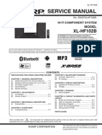 Sharp XL Hf102b