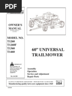 60inch Mower T1360