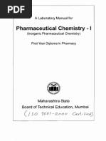 Pharmaceutical Chemistry - I (5exp)