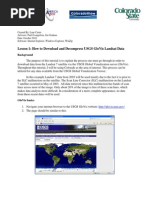 How To Download On GloVis - Usgs.gov