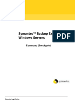 SymantecTM Backup Exec For Windows Servers