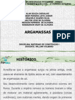 1 - Argamassa - Apresentacao