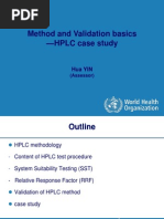 2 4 Method Validation HPLC Case Study