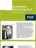 Pensamiento Posestructuralista