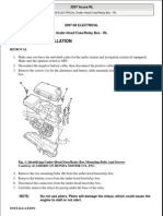 Under Hood Fuse Box