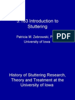 Introduction To Stuttering