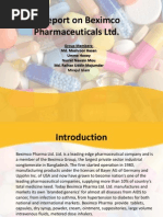 A Report On Beximco Pharmaceuticals LTD