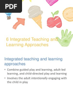 6 Integrated Teaching and Learning Approaches