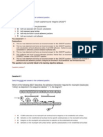 Cell Biology Multiple Choice