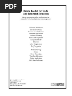 Rubric Toolkit For Trade and Industrial Education