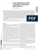 Investigation On The Antioxidant Activity of Leaves, Peels, Stems Bark, and Kernel of Mango (Mangifera Indica L.)