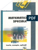 Matematici Speciale, by Brinzanescu, Stanasila, 1998 