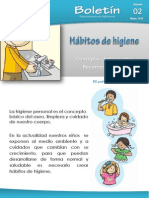 Boletin 02 - Habitos de Higiene