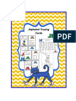 Alphabet Tracing Cards