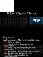 Types of Poetry