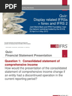 Quiz Display and IFRS 2