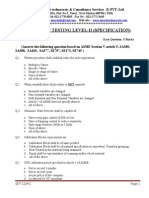 Ultrasonic Test Questions