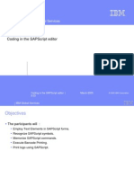 Chapter 03 - Coding in The SAPScript Editor