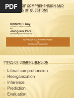 Six Types of Comprehension