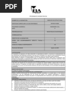 Analisis de Estructuras