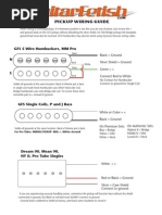 Pickup Wiring Guide: GFS 5 Wire Humbuckers, MM Pro N