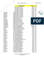 ABB Price Book 213