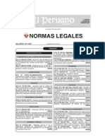 Normas Legales: Sumario