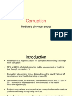 Corruption in Medical Practice