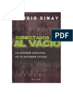 Sinay Sergio - Conectados Al Vacio